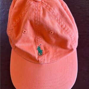 Ralph Lauren Polo NWOT Cotton Chino spring melon ball cap